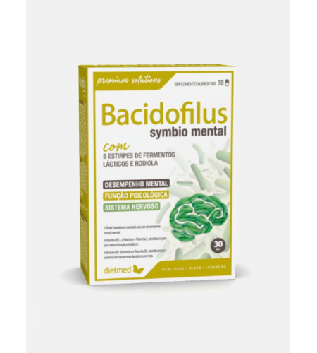 Bacidofilus Symbio Mental - 30 Cápsulas